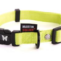 Collier nylon chiot fluo